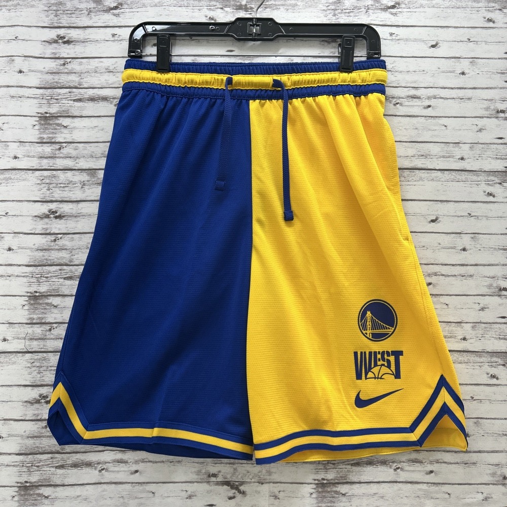 Nike Golden State Warriors Courtside NBA Graphic Shorts Men's Size Small NEW